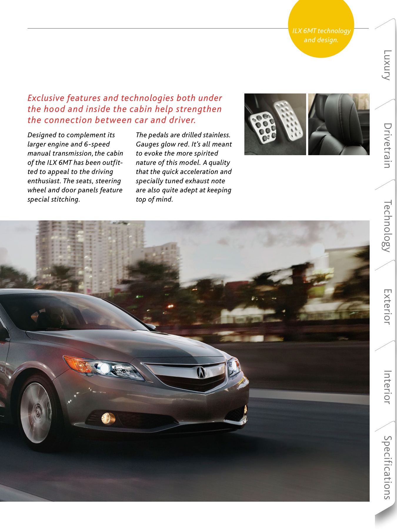 2015 Acura ILX Brochure Page 50